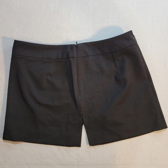 Design Collective (Women's 8) Classic Career Basic Black Micro Skirt Micro Skort - Picture 3 of 7